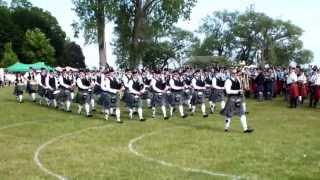 preview picture of video 'Cobourg Highland Games Bands 5'