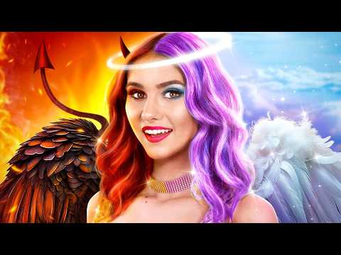 Melek vs Şeytan Beni Kontrol Ediyor! Noel Babaya Yazdığım Mektup Yanlış Gitti!