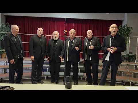 The Jeff Connection singing 'Battle Hymn of the Republic' at the Harmony Festival 2023 in St. Charles, MO