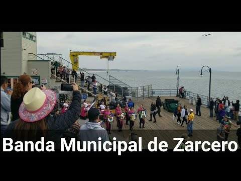 Banda Municipal de Zarcero "Costa Rica" en el Muelle de Santa Mónica. California #puravida #zarcero