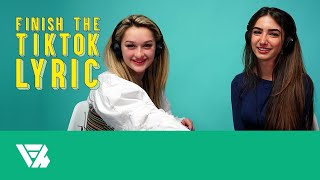 Trinity Morisette and Taylor Machat | Finish the TikTok Lyric