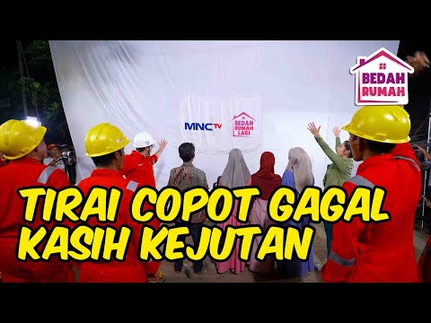 GAGAL KASIH KEJUTAN!! TIRAI COPOT DULUAN  | BEDAH RUMAH LAGI EPS 399 part 2