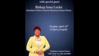 Tuesday Night Throwdown with Bishop Iona E.Locke