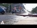 Koude douche voor bruggen