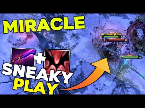 Reason Why We Love Miracle- Shadow Fiend - Shadow Blade Build 7.23 Patch 10k Comeback Dota 2