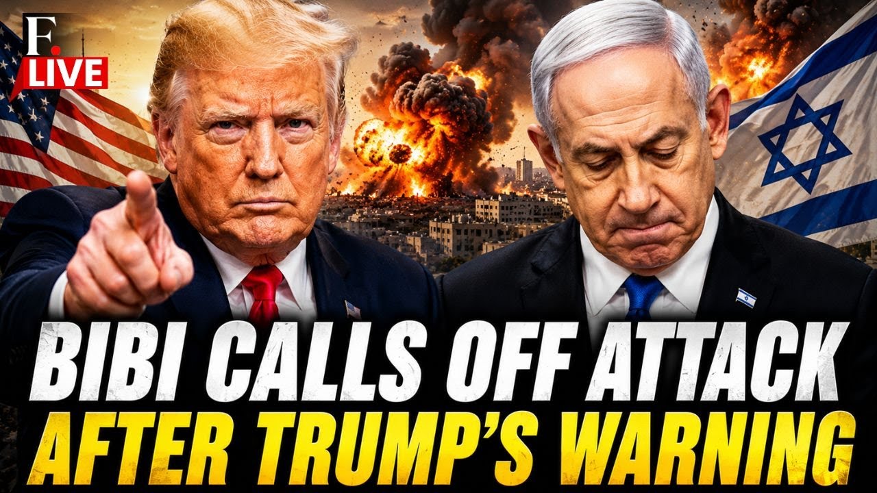 Netanyahu Calls Off Major Attack after Trump's Warning | WEST ASIA WAR LIVE