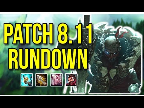 Patch 8.11 Rundown | Major ADC Changes - League of Legends