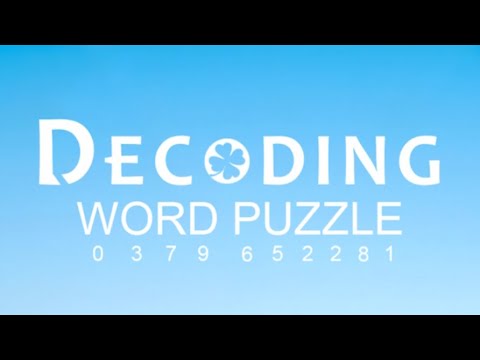 Decoding Word Puzzle (by Yisework) IOS Gameplay Video (HD) - YouTube