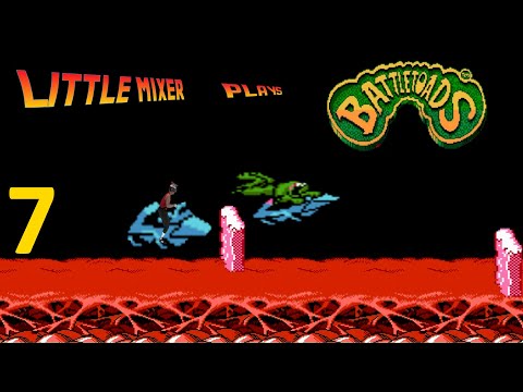 Little MIXER plays Battletoads(NES) - Episode 7 - The Dark Queen's Tower