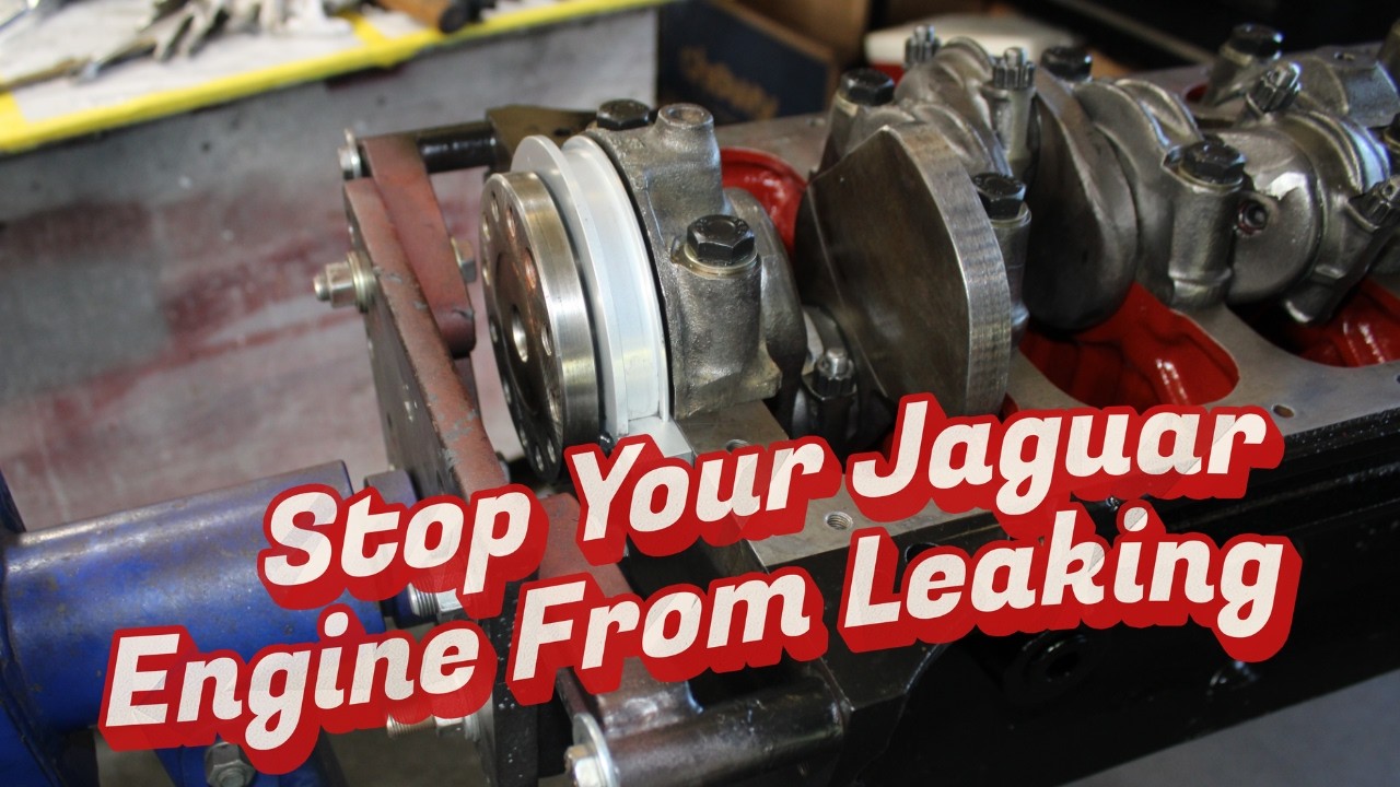How To Install A Modern Rear Crankshaft Seal Conversion For Classic Jaguar Engines