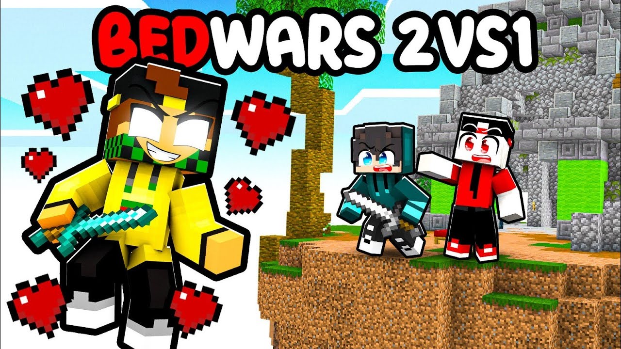 BEDWARS 2 vs 1 MA SONO IMMORTALE - MARCY Vs NICO LOCO MINECRAFT ITA