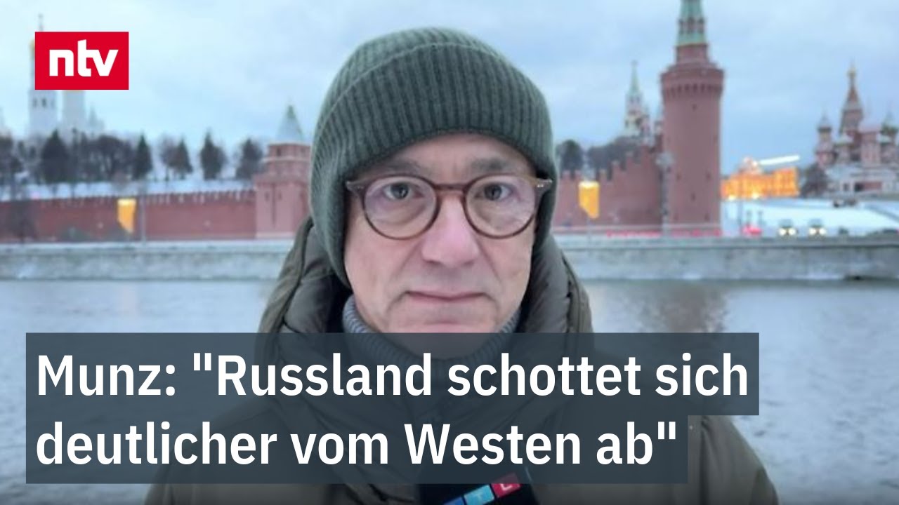 "Russland schottet sich deutlicher vom Westen ab" - Munz bewertet Anglizismen-Verbot  | ntv