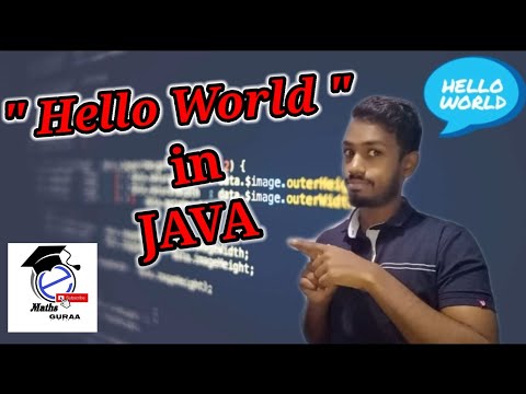 Java Hello World Program In Sinhalahello Worldjava Sinhala