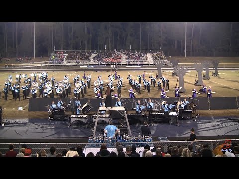 Union Pines High School Marching Vikings at Union Pines 10/26/2019