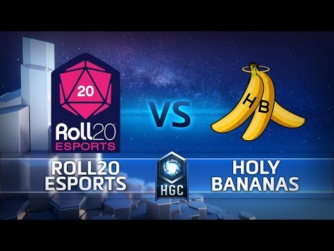 HGC 2018 EU - Phase 2 Crucible Day 2 - Roll20 esports vs. Holy Bananas - Game 7