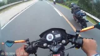 raider 150 vs sniper mx150 vs x2r 200cc vs sniper mx135!! twisties! newbie!