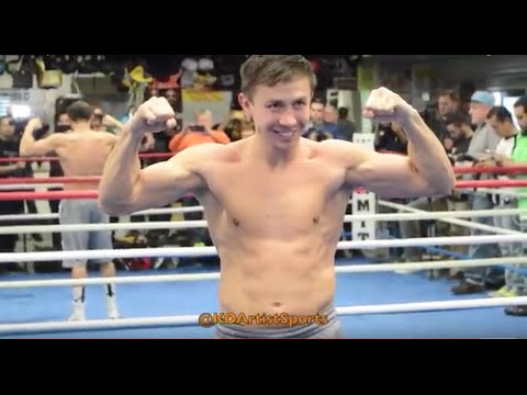 Gennady "GGG" Golovkin full media workout