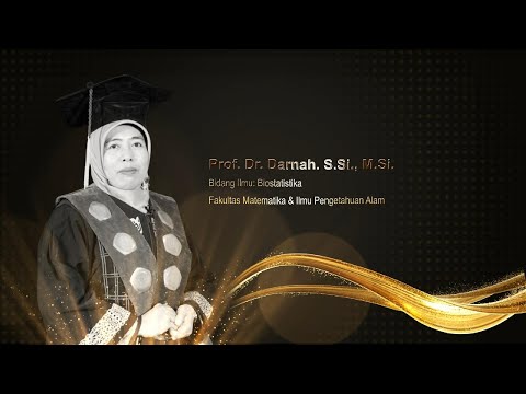 Thumbnail YouTube Prof. Dr. Darnah, S.Si., M.Si.
