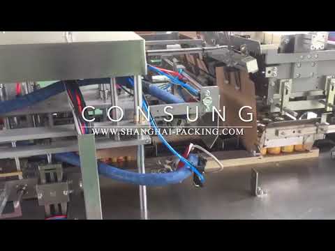 WRAP AROUND CASE PACKER MACHINE FOR TIN CAN