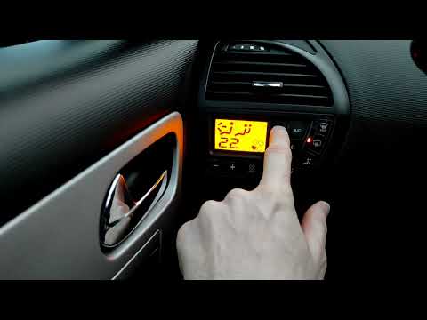 Citroen C4 Grand Picasso climate control - how to control passenger from driver side