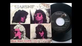 It&#39;s Not Over  (&#39;Til It&#39;s Over) , Jefferson Starship , 1987 Vinyl 45RPM