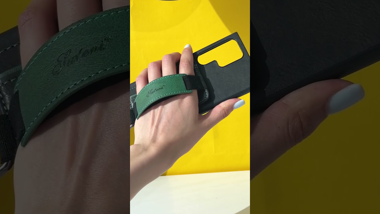 Кожаный чехол Wallet case and straps для Samsung Galaxy S24