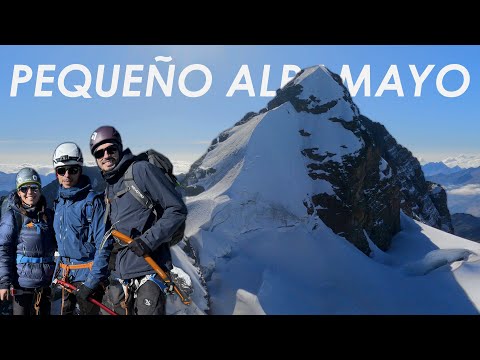 Climbing Pequeño Alpamayo: Bolivian Alpine Adventure - 5411m | 4K | Grupo Condoriri