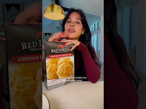 Red lobster cheddar Bay biscuits at home even better! #biscuts #recipehacks #foodhacks #easyrecipe
