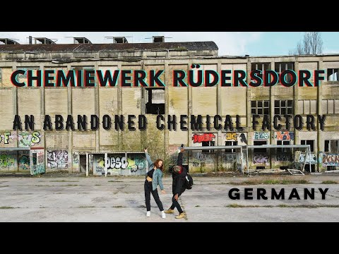 Le Chemiewerk Rüdersdorf, usine chimique abandonnée