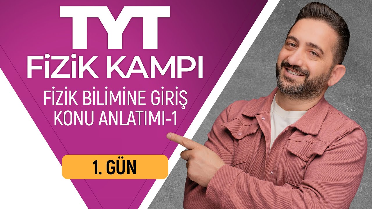 TYT Fizik | Fizik Bilimine Giriş & Madde Özellikleri