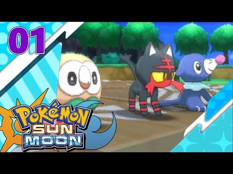 Let's Play! Pokémon Sun & Moon: Walkthrough Part 1 -Welcome to ALOLA!