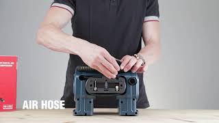 Автомобильный компрессор Ronix цифровой 12В, 160 PSI (RH-4260) — відео 1