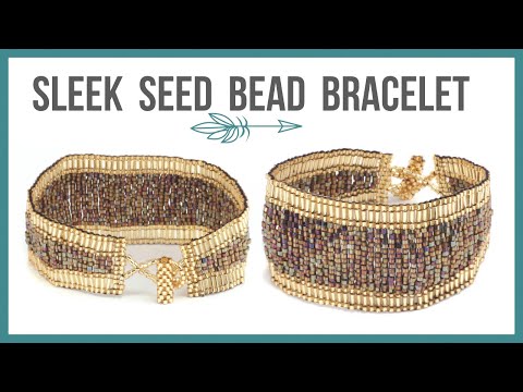 Sleek Seed Bead Bracelet - Beaducation.com