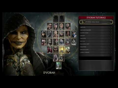 Mortal Kombat 11 on Nintendo Switch |  D'Vorah Character Tutorial