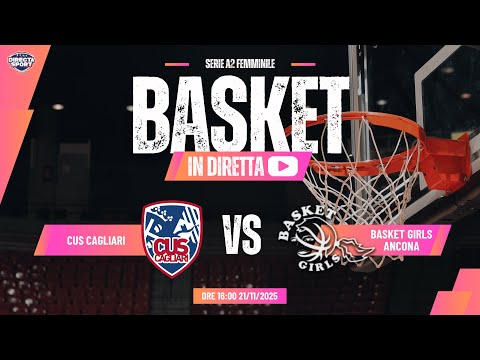 Basket A2F - Cus Cagliari-Basket Girls Ancona (65-49)