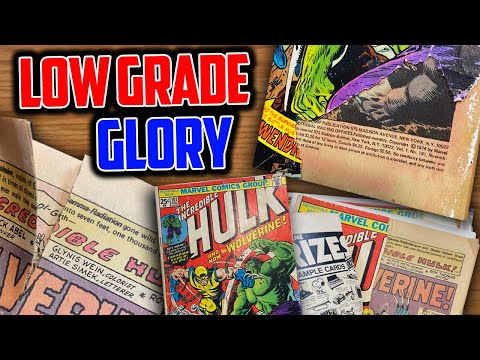 LOW GRADE Beats NO GRADE | Grading Low Grade Copies of Hulk #181 with GoldenAgeGuru | Grading Tips