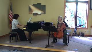 Sonata for Cello and Piano in F major, Allegretto amabile by Jean Hure