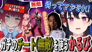 スクリムで前代未聞のガチのチート(無敵)を使う赤見かるびに殺される一ノ瀬うるは【赤見かるび/夜乃くろむ/釈迦/花芽すみれ/VALORANT/ボドカ/morher3rd/ハルヴァロ/ぶいすぽ切り抜き】