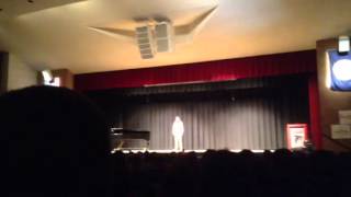 Mike Parker 2013 talent show FHS