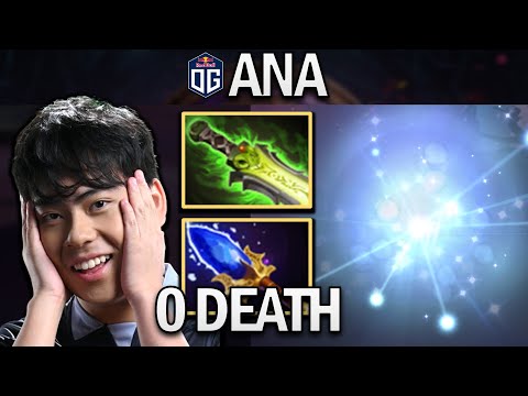 OG.ANA IO WITH 0 DEATH - DOTA 2 7.28 GAMEPLAY