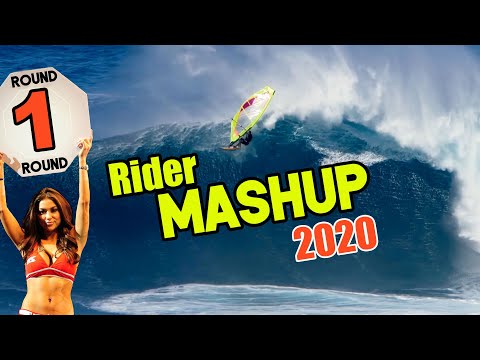 Best Windsurfing Action - Rider Mashup 2020 - Round 1