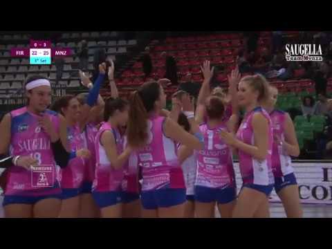 Highlights Il Bisonte Firenze - Saugella Team Monza