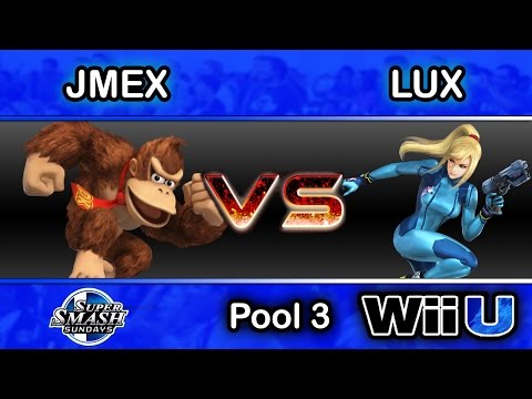 SSS 33 – Jmex (Donkey Kong) Vs. Lux (Zero Suit Samus) Pool 3 - Smash Wii U