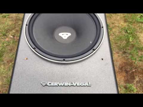 Inside Cerwin Vega AL 1000 .