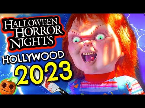 Halloween Horror Nights Hollywood 2023 INSIDE ALL HAUNTED HOUSES & Scare Zones | Universal Studios
