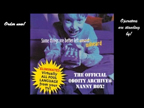 Oddity Archive: Episode 81 – Nanny Boxes (TV Content Filters)