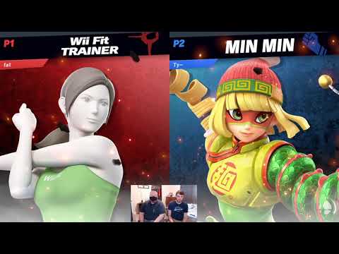 Neos' Battle City 3 - Fatkid (Wii Fit Trainer) vs Ty (Terry, Min Min) Winners Round 1