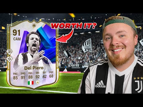 91 FC Pro Icon Del Piero SBC 🏆 FC 26 Player Review