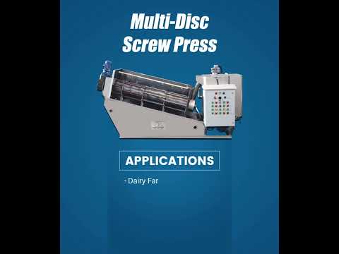 Dewatering Screw Press Machine