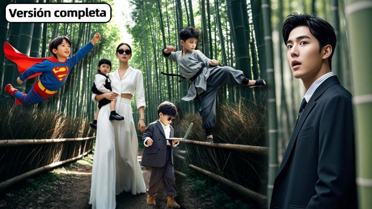 El CEO desapareció una noche,y una chica pobre tuvo cuatro bebés kung-fu.Ahora volvió para vengarse